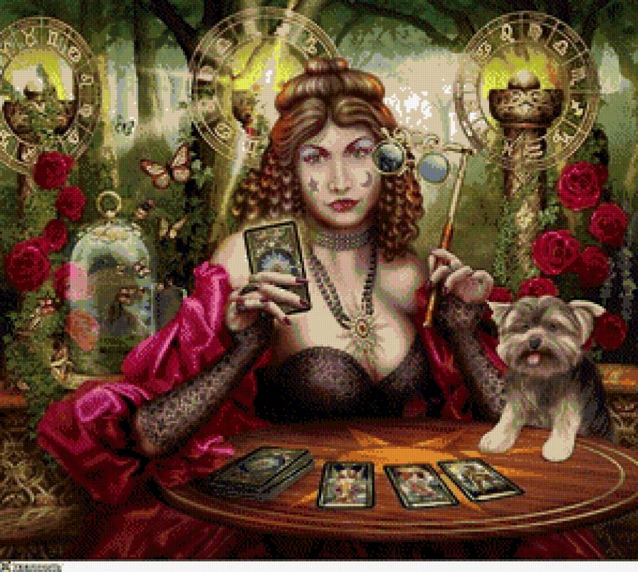 гадалка - фэнтези - предпросмотр