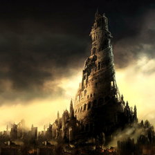 Схема вышивки «башня»