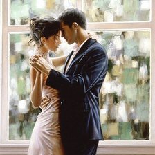 Схема вышивки «свидание»