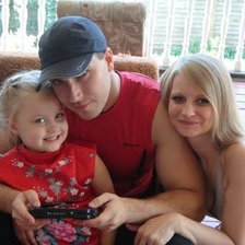 Схема вышивки «Ирэночка с семьёй»