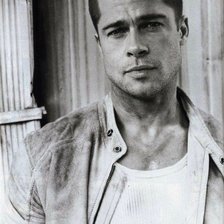 Схема вышивки «Бред Питт»