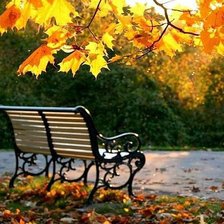 Схема вышивки «парк»