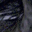Предпросмотр схемы вышивки «вороной в брызгах волн» (№523976)