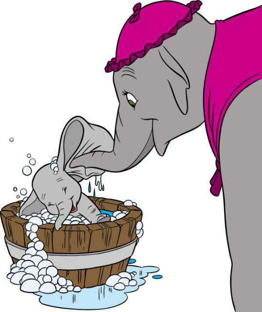 серия "детское" - слоник, мультики - оригинал