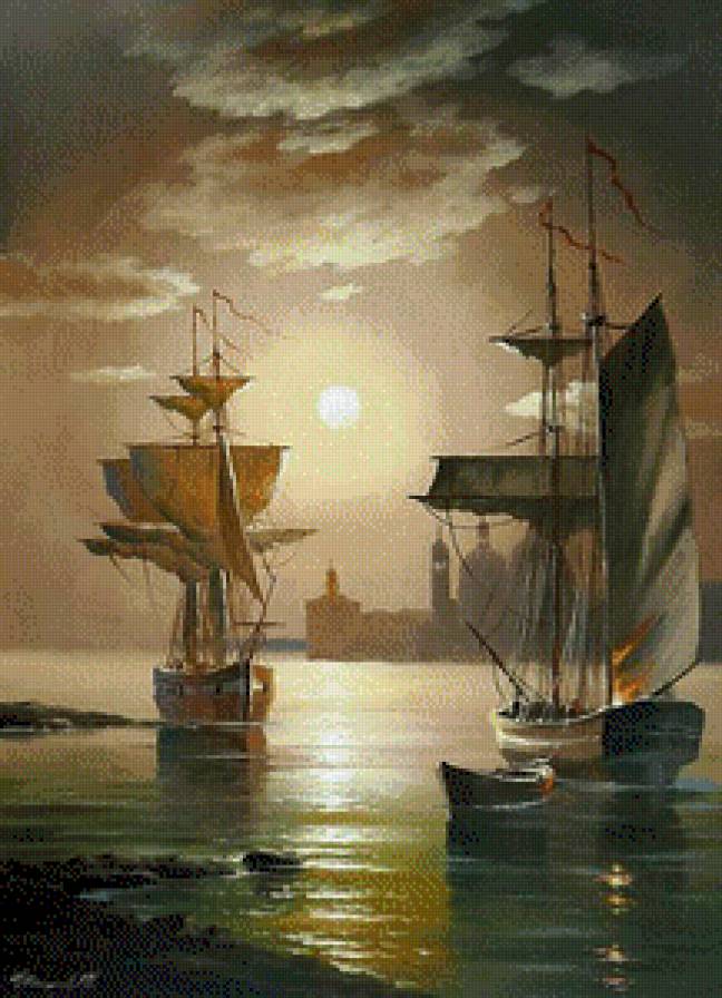 штиль - море - предпросмотр