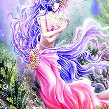 Схема вышивки «В подводном царстве»