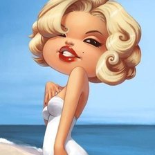 Схема вышивки «Девушка»