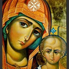 Схема вышивки «икона»