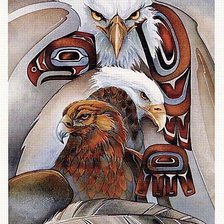 Схема вышивки «Тотем "Орланы"»