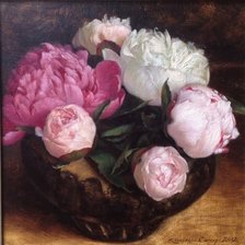 Схема вышивки «Kamille Corry-Piony»