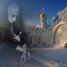 Схема вышивки «молитва»