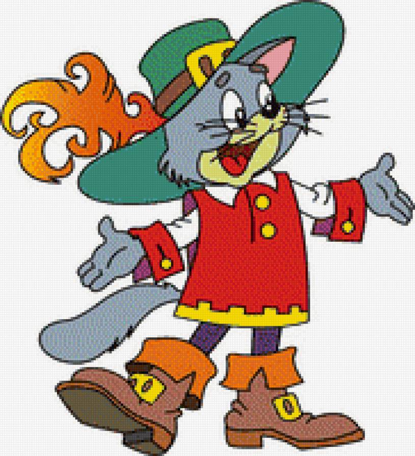 кот в сапогах - детское, коты, мультик - предпросмотр