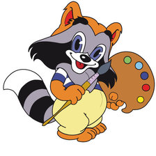 Схема вышивки «енотик»