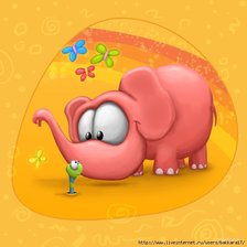 Схема вышивки «слоник toosh»