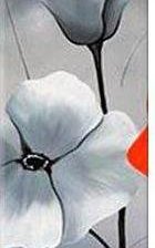 Схема вышивки «Серо-красные маки_2»