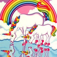 Схема вышивки «Сказочные  единороги»