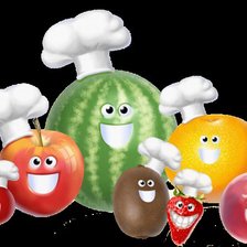 Схема вышивки «фруктики»