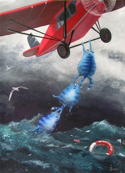 счастливые коты 4 - кот - оригинал