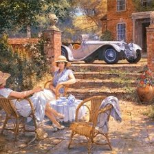 Схема вышивки «на даче»