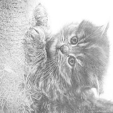 Схема вышивки «Шалунишка»