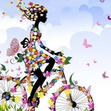 Схема вышивки «прогулка»