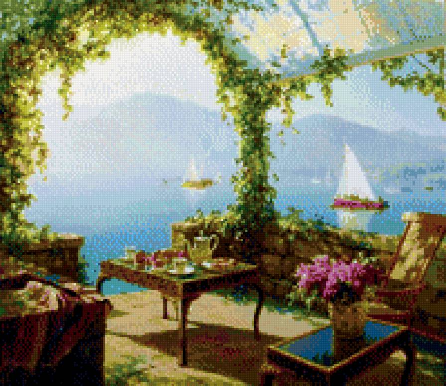 завтрак у моря - предпросмотр