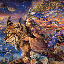 Схема вышивки «Ночной полет»