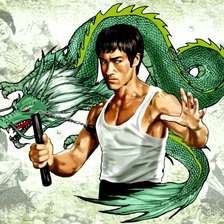 Схема вышивки «великий дракон»