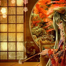 Схема вышивки «неко часть 1»