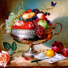 Схема вышивки «натюрморт А.Антонова»