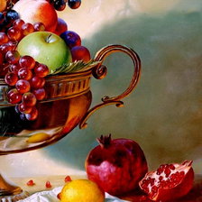 Схема вышивки «натюрморт  А. Антонова часть 2»