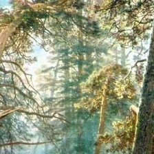 Схема вышивки «"Мишки в лесу" Иван Шишкин ч. 2 верх»