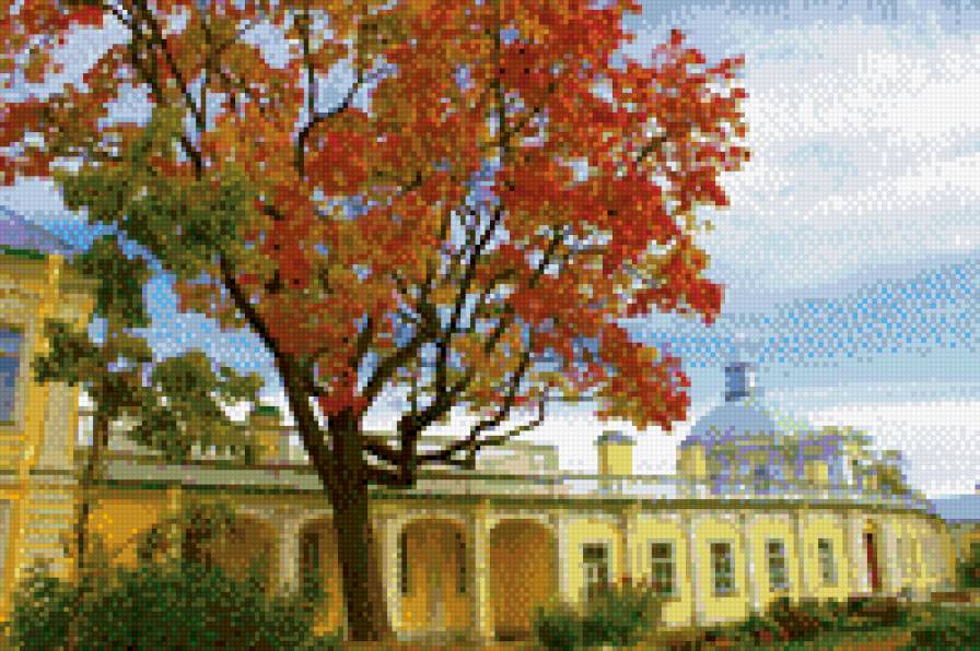 осень в парке - парки, архитектура, осень - предпросмотр