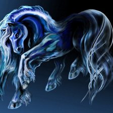 Схема вышивки «Лошадь»