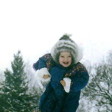 Схема вышивки «Я маленький»