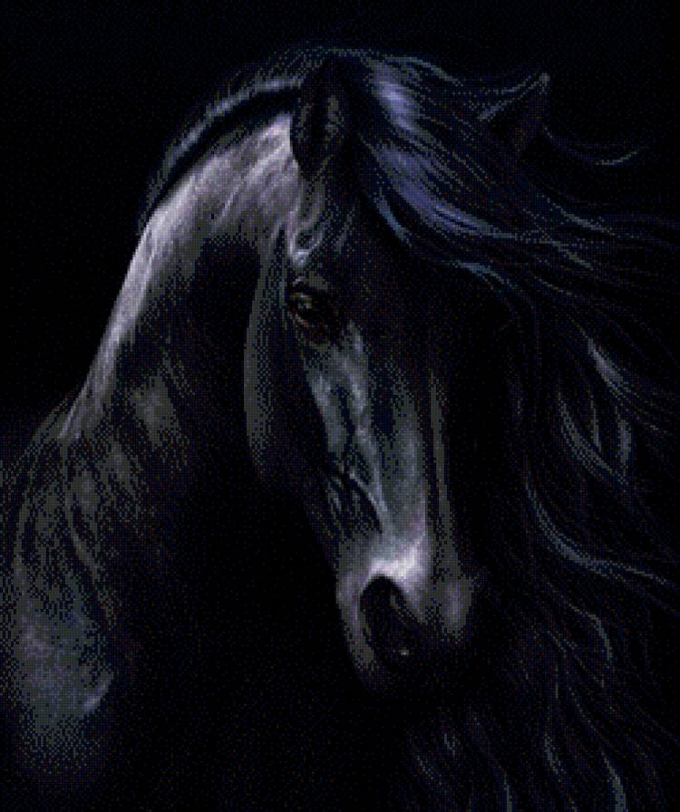 Конь - животные, лошади - предпросмотр