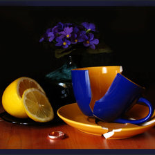 Схема вышивки «чашка 2»