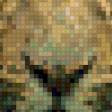 Предпросмотр схемы вышивки «дикий кот» (№526659)