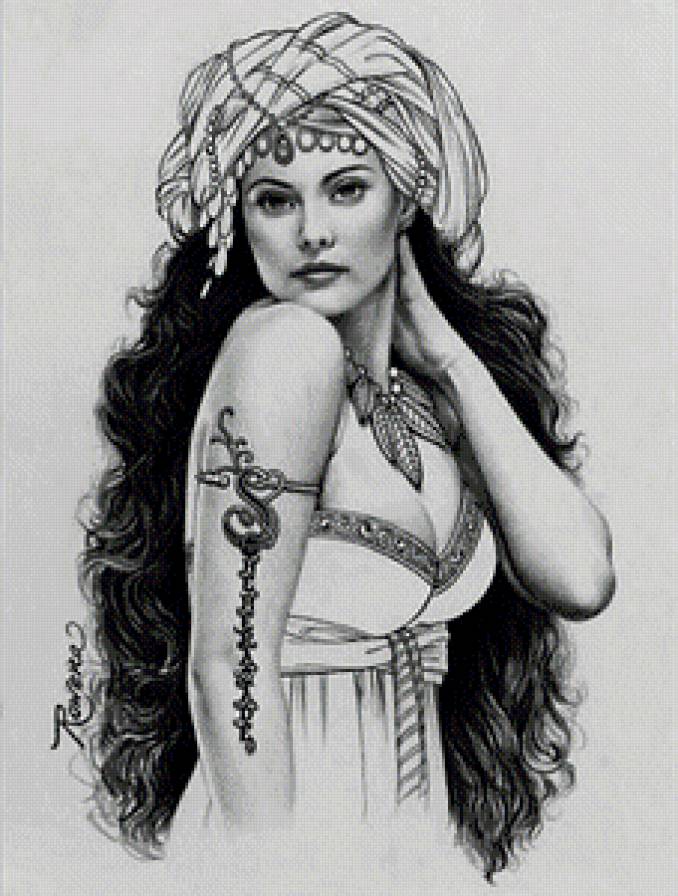 Шахерезада - шахерезада, девушка, восточная красавица, красавица - предпросмотр