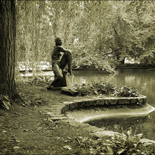 Схема вышивки «В парке»