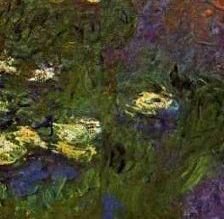 Схема вышивки «"Кувшинки" Клод Моне ч.3 низ»