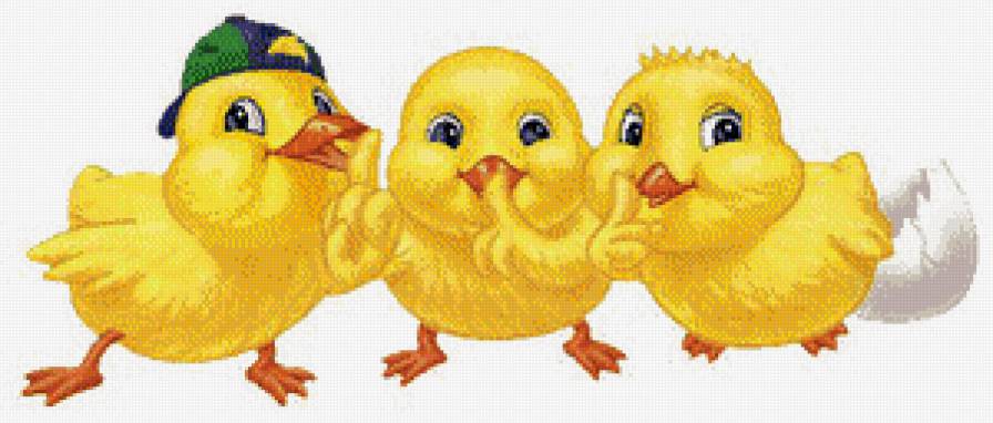 Ни говори ни кому,,, - секрет, циплята, детям - предпросмотр