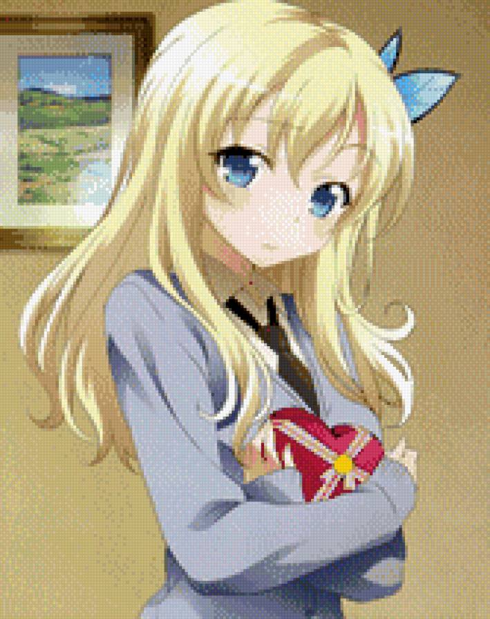 Сена Касивадзаки - аниме, у меня мало друзей - предпросмотр