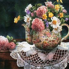 Схема вышивки «Натюрморт»