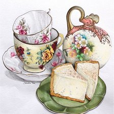 Схема вышивки «натюрморт для кухни»