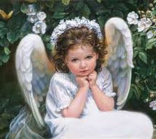 Схема вышивки «ангелок»