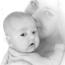 Схема вышивки «Мать и дитя»