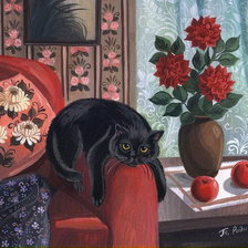 Схема вышивки «лежебока»