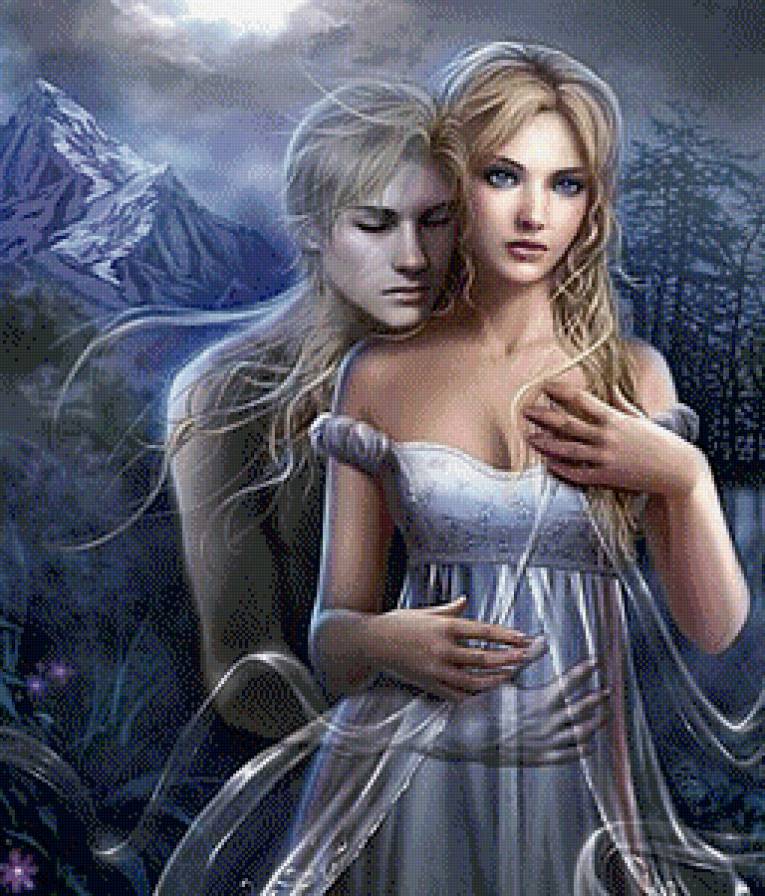 Видение - парень, мечта, сон, влюбленные, любовь, девушка - предпросмотр