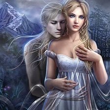 Схема вышивки «Видение»